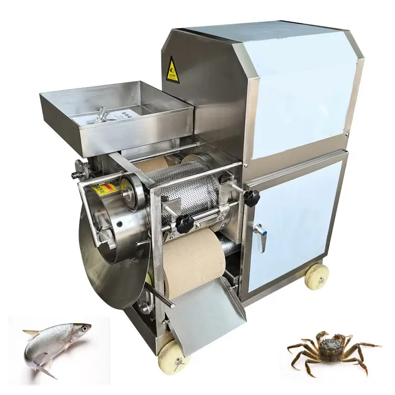 Mesin Debon Pembasmi Kulit Udang Otomatis, Mesin Debon Daging Kepiting Penghilang Tulang Ikan