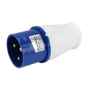 เต้ารับอุตสาหกรรมพลาสติกกันน้ำ IP44 ปลั๊กแบบ UK 3P+E 380-415V 16-32A ได้รับการรับรองมาตรฐาน CE จากโรงงานโดยตรง - Product Image 2