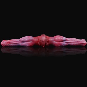 Double Penetration Silicone <b>Dildo</b> Erotic Monster Sex Toy Double Head <b>Dildo</b> for Lesbian Super Long Two Ended <b>Dildo</b> - Product Image 4