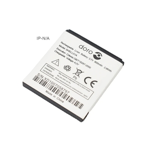 Batterie de remplacement de qualité supérieure 800 mAh pour Doro SHELL01A, compatible avec les téléphones 610, 612, 520x, certifiée CE RoHS, vente en gros - Product Image 1