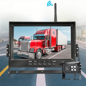 9 Inch Wireless Backup <b>Camera</b> System DVR Recorder Truck Rearview System, Rear Car for All Heavy-duty Vehicle Wireless-9-M05 <b>Wire</b> - Product Image 1