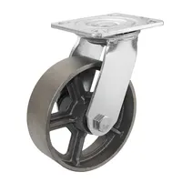 WeiHang 6 rodízios polegadas Quente pesado de carga giratória rodízios rodas de ferro fundido preto do vintage não para o varejo