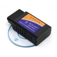 ELM327 V2.1 Bluetooth Mini ELM 327 OBDII Interfaz de diagnóstico OBD2 Auto Car Diagnostic Scanner para Android torque software