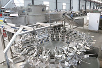 Machine à casser les œufs de poule frais à haut rendement/ligne de production d'œufs liquides pasteurisés en vente