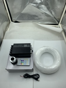 Projecteur à fibres optiques double tête effet étoile filante - Projecteurs météores doubles pour l'ambiance du plafond de voiture - Product Image 6