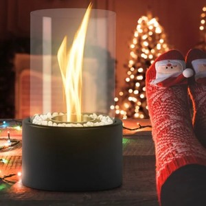 <span class=keywords><strong>Chimenea</strong></span> <span class=keywords><strong>de</strong></span> etanol <span class=keywords><strong>de</strong></span> larga duración con piedras blancas Openhaard para interior y exterior sin montaje, venta al por mayor <span class=keywords><strong>de</strong></span> nuevos productos - Product Image 5