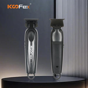 Kemei — tondeuse à cheveux professionnelle en métal, outil pour coiffeur avec écran LCD, sans fentes, Rechargeable par USB, pour <span class=keywords><strong>Salon</strong></span> de coiffure - Product Image 1