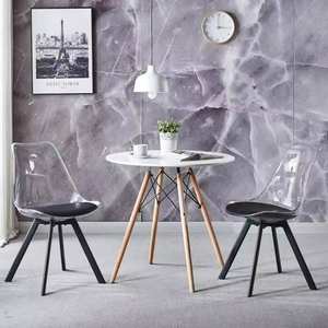 ผู้ผลิตจีนจัดส่งโดยตรง เก้าอี้ทานข้าวพลาสติก PP แบบทันสมัย สำหรับบ้านและร้านอาหาร - Product Image 4