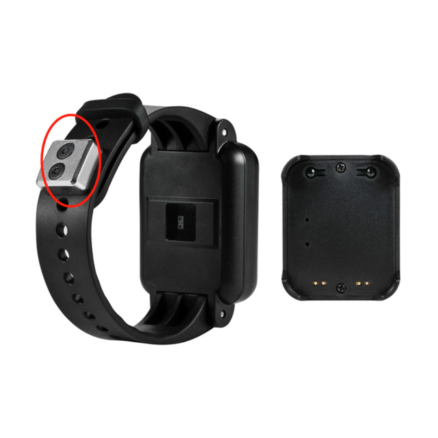 2025 4G GPS Watch CE ROSH Latest 4G GPS Bracelet Tracker Temperature Heart Rate Monitor SOS GPS Tracking Device for Elder