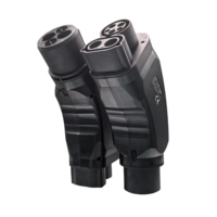Adaptador Longood CCS1 a CHAdeMO DC de 200KW, Conector para Vehículos Eléctricos para Japón, CHAdeMO Nissan Leaf KIA Taycon, Exportación de Energía Bidireccional V2H