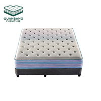 Matelas King Size à Prix de Gros du Fabricant, Matelas à Mémoire de Forme et à Ressorts Ensachés