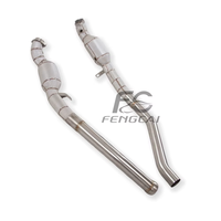 Tuyaux d'échappement de haute qualité en acier inoxydable 304 à 200 cellules pour Mercedes-Benz ML63 AMG W164 2007-2012 – Optimisez la puissance du moteur V8