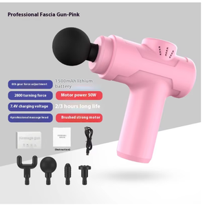 Pistola de masaje de percusión eléctrica de mano de alta calidad, masajeador muscular de espalda de tejido profundo, dispositivo para aliviar el dolor de los atletas para brazo y pierna - Product Image 4