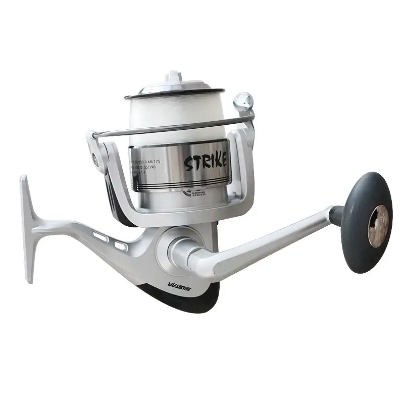 Tùy chỉnh Sliver Surf Reels 3BB Trọng lượng nhẹ câu cá Reel 4.1:1 nước mặn Surf Fishing REELS