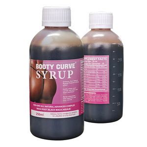 OEM ODM curva del bottino per migliorare lo sciroppo di Maca 250ml all'ingrosso di sciroppo di ingrandimento del sedere integratori a base di erbe - Product Image 3