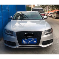 Veidt pour Audi A4 – Cadre de phare antibrouillard RS4 modifié, modèle A4B8 09-12, grille de couverture de phare antibrouillard nid d'abeille améliorée
