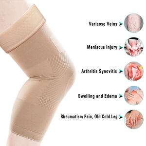 Penyangga Lutut Medis untuk Nyeri <span class=keywords><strong>Arthritis</strong></span>, Pemulihan Cedera, Lari, Olahraga  Penyangga Lutut Medis Model Silikon - Product Image 4