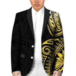 Nuevo Diseño Personalizado, Blazer Tribal Polinesio para Hombre, Chaquetas Casuales de Moda, Trajes para Hombre, Tallas Grandes, Ropa Masculina - Product Image 1