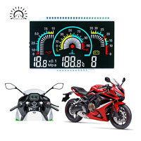 Pantalla LCD para Motocicleta, Tipo VA, Pantalla Segmentada, Tablero Digital Multicolor para Instrumentos de Motocicleta, Personalización de Fábrica