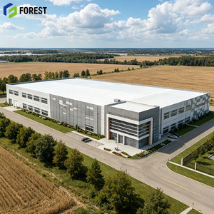 Manufacturer Corrosion Resistant Prefabricated Steel Structure Warehouse Structural Logistics Center - Product Image 1