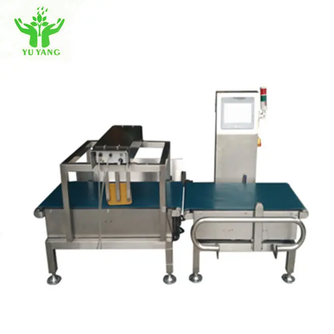 High Accuracy Food Check Weigher Conveyor Weighing Machine