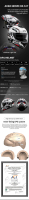 Casque intégral de moto électrique unisexe homologué DOT, double visière, boucle à dégagement rapide, design élégant, adapté à toutes les saisons