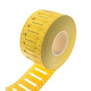 PVC resistente identificação impressão térmica cabo marcador Tags e Heat Shrink mangas para cabo identificação tubo - Product Image 3