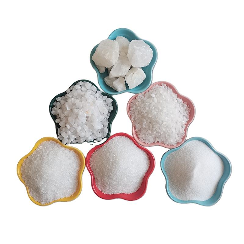 Sio2 Quartz Sand Milky Wholesale Quartz Sand Silica Sio2 99 Purity for Glass & Refractory