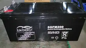 Penyimpanan ESG 120100ah 120ah150AH 200ah 250ah300ah Baterai Asam Timbal Bersegel Manufaktur Baterai Gel Surya Siklus Dalam