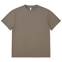 Herenshirt van hoge kwaliteit, 300 gram, 100% katoen, met aangepast logo, streetwear, korte mouwen