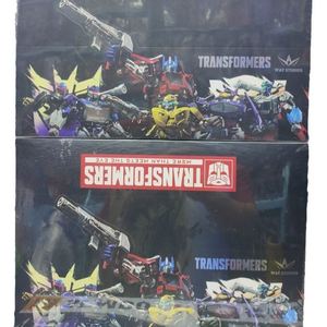 Figurines de robots transformables surdimensionnées en PVC de la série Scene de Way Studios, sous licence officielle, en boîte mystère, pour la figurine Soundwave - Product Image 1