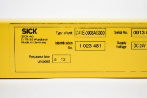 Nueva Barrera de Luz de Seguridad Industrial PLC C4000 Original Lista para Envío C41e-0903ag300 1 023 <span class=keywords><strong>481</strong></span> - Product Image 3