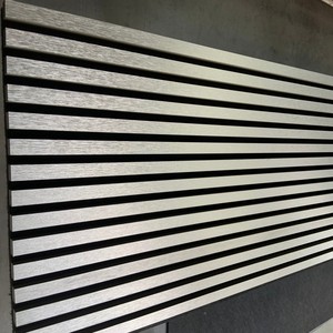 Paneles de pared acústicos 3D de madera <span class=keywords><strong>Akupanel</strong></span>, aislamiento acústico, diseño contemporáneo, Color personalizado, decoración Interior para sala de estar, apartamento - Product Image 4