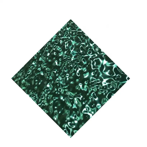 304 prezzo pannelli a parete ondulazione dell'acqua lamiera decorativa in acciaio inossidabile di colore martellato in vendita piastra in acciaio inossidabile - Product Image 6