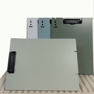 New Design A4 Size Desktop Thickened Foam PP Foldable Clipboard Business Office Contract Folder PP <b>File</b> <b>Paper</b> Storage Folder - Product Image 2