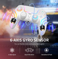 Manette de jeu sans fil, manette de jeu, joystick, manette de jeu pour PS5, manette de jeu pour PS5/PS4/PS3/Switch, batterie intégrée
