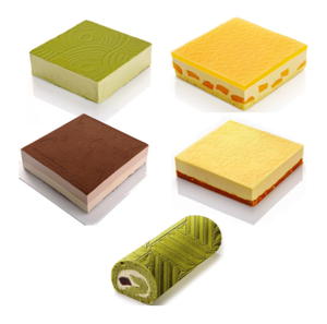 Khuôn Xà Phòng Sô Cô La Silicon Khuôn Xà Phòng Thủ Công Hình Vuông Để Làm Bánh Mousse Trang Trí - Product Image 3