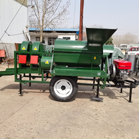 Machine à battre le maïs, le riz et le blé, à moteur électrique ou diesel, pour céréales agricoles, haute performance, faible taux de défaillance, faible coût