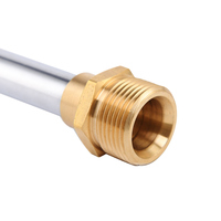 JH Electric M22 Jeu de lave-auto à connexion rapide avec lance en acier inoxydable 4000psi Matériaux en plastique et cuivre