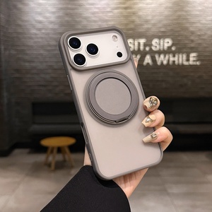 Điện Thoại Trường Hợp Chuyển Đổi <span class=keywords><strong>Covert</strong></span> 13/14/15/16 Để 17 Pro Max Frosting 360 Đứng Từ Tính Sạc Không Dây Cho Fundas iPhone - Product Image 4