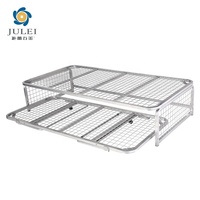 Canapé-lit pliant en métal de style moderne avec capacité de charge de plus de 300 kg, 4 roulettes de sécurité avec frein, montage facile, taille et couleur personnalisables