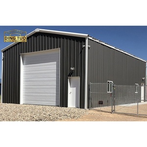 Nhà để xe bằng thép đúc sẵn được chứng nhận ISO, cách âm và cách nhiệt, dùng trong công nghiệp và thương mại - Product Image 6