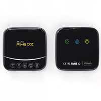 Caja CarPlay AI Portátil Fuallwin con Wi-Fi de Doble Banda, Android Auto y Aplicaciones Integradas, Ajuste Universal para Cualquier Auto