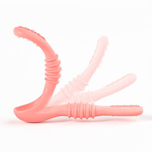 Helpcook mejor venta libre de BPA, silicona de grado de alimentos de bebé cuchara respetuoso del medio ambiente de fácil agarre de silicona niños cuchara de alimentación - Product Image 3