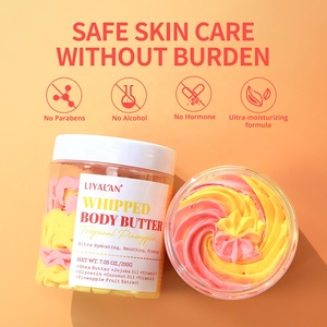 Thuần chay dứa nhiệt đới thơm cơ thể Lotion Vitamin C Shea bơ dưỡng ẩm làm mịn Whipped bơ cơ thể - Product Image 6