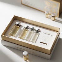 Boîtes rigides personnalisées avec finition mate haut de gamme, estampage à chaud, fermeture magnétique, impression quadricolore pour médicaments à base de collagène et de peptides
