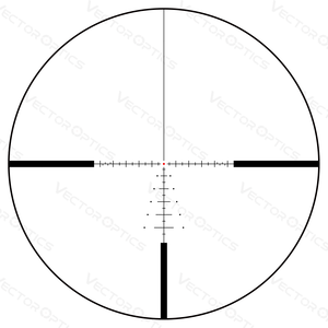 Ottica vettoriale Scope Paragon 3-15x44 1in Zero-Stop illuminato da competizione Tactical Scope - Product Image 6
