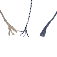 Chine fournisseur de fil couleur personnalisée coton recyclé vadrouille 8ply fil mélangé