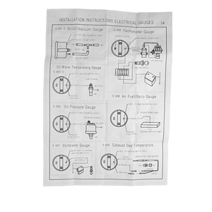 Car Electronic <strong>Water</strong> <strong>Temperature</strong> <strong>Gauge</strong> - Product Image 5