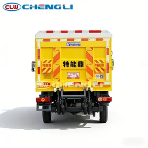 Camión de Basura a Gasolina Mini Cerrado al Mejor Precio, 6 m³ de Capacidad, Recolector de Residuos Pequeño con 1065 kg de Carga Útil y Puerta Trasera Hidráulica - Product Image 6